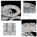 DecorBites™ Crystal Nordic LED Ceiling Chandelier for Modern Indoor Lighting
