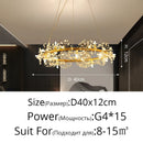 DecorBites™ Dandelion Flower Chandelier: Modern LED Living Room Bedroom Indoor Decor Bouquet Lamps