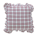 DecorBites™ Cotton Coffee Black Yellow Green Cushion Cover 45x45cm Fringed Skirt Home Decor