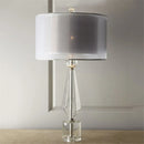 DecorBites™ Crystal Table Lamp - Modern Luxe Art Deco Lighting for Living Room, Bedroom, Bedside