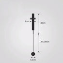DecorBites™ Dimmable LED Wall Lamp for Living Room Art Wall Light - Modern Nordic Design
