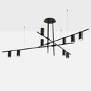 DecorBites™ Gold Chandelier Light Modern Designer Art Living Room Dining Room E27