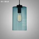 DecorBites™ Glass LED Pendant Lamp: Modern Nordic Style Hanging Light for Home, Cafe, or Bar