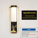DecorBites™ Elegant Iron Glass Wall Sconce for Living Room Bedroom TV Background