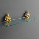 DecorBites™ Dragon Bathroom Hardware Set: Paper Holder, Towel Rack, Soap Dish (MB-0950A)