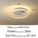 DecorBites™ LED Chandelier: Modern Surface Mounted Lights for Living Room, Bedroom, Study Room