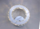 DecorBites™ Chrome Crystal LED Wall Sconce for Bedroom Home Decor, Modern Mirror Design