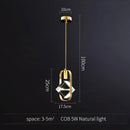 DecorBites™ Gold Crystal Pendant Light Chandelier for Living Room Kitchen LED Art Deco