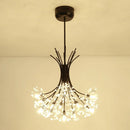 DecorBites™ Crystal Flower Pendant Chandelier with G4 Socket