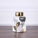 DecorBites™ Country Ceramic Vase: Floral Home Decor Jar for Living Room & Dining Table