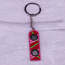 Back to the Future Marty McFly Suspended Keychain Fun Accessories for Sci-Fi Movie Fans