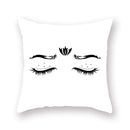 DecorBites™ Black Geometric Cushion Cover | Decorative Sofa Pillow Cases | Living room Throw Home Decor