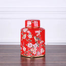 DecorBites™ Country Ceramic Vase: Floral Home Decor Jar for Living Room & Dining Table