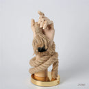 DecorBites™ Hand Shape Wall Light Industrial Loft Hemp Rope E27 Wall Lamp