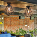 DecorBites™ Iron Aisle Ceiling Lights: Industrial Nordic Vintage Kitchen Decor Ceiling Lamp