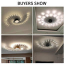 DecorBites™ LED Acrylic Ceiling Light Fixture for Bedroom Hall Living Room Kids, Modern Luster