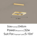 DecorBites™ LED Chandelier: Modern Aluminum Luster Lamps for Bedroom, Hall, Dining, Living Room