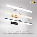 DecorBites™ Acrylic Golden Mirror Cabinet Lamp 40CM for Bathroom, Bedroom, and Cosmestic Lighting