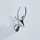 Vintage animal brass robe hooks bathroom wall mount decor