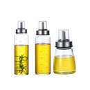 DecorBites™ Glass Seasoning Storage Bottle: Durable Leak-Proof Kitchen Jar for Oil, Soy Sauce, Vinegar