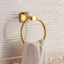 DecorBites™ Gold Bathroom Hardware Set for Towels, Paper, Brushes, and More