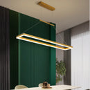 DecorBites™ Gold Aluminum LED Chandelier Acrylic Deco Design for Bedroom Kitchen Island