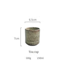 DecorBites™ Japanese Style Ceramic Rice Bowl Round Dish - Swallow Design