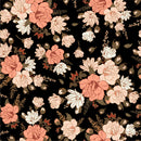 Modish Modern Dark Floral Modern Wallpaper