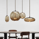 DecorBites™ Hemp Rope Knot Pendant Lights - Suspendu Glass Hanging Lamp