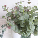 DecorBites™ Large Eucalyptus Artificial Leaves Wall Decor for Home Shop Garden Party