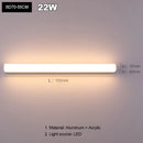 DecorBites™ LED Acrylic Wall Lamp for Bathroom & Bedroom, Modern Simplicity, Anti-fog Sconces