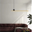 DecorBites™ Linear LED Gold Pendant Light for Island, Restaurant, Bar - Nordic Designer Style