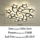 DecorBites™ LED Chandelier: Modern Dimmable Indoor Lighting for Bedroom, Hall, Living Room