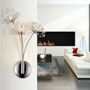 DecorBites™ Dandelion Crystal Flower Wall Lamp for Bathroom, Bedroom, Living Room.