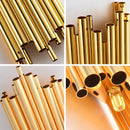 DecorBites™ Gold LED Wall Lamp for Modern Minimalist Living Room, Bedroom, Study - Indoor Light Fixtures