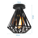 DecorBites™ Iron Aisle Ceiling Lights: Industrial Nordic Vintage Kitchen Decor Ceiling Lamp