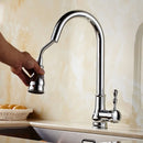 DecorBites™ Kitchen Faucet: Oil Rubbed Bronze Finish, 360° Rotating Hot Cold Mixer Tap