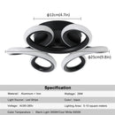 DecorBites™ Acrylic LED Ceiling Light | Nordic Style | Surface Mounted Plafonniers