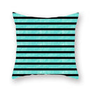 DecorBites™ Green Geometric Pillowcase - Nordic Classic Design for Home Decor and Comfort
