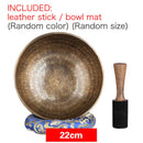 DecorBites™ 24cm Tibetan Singing Bowl for Yoga Music Therapy and Meditation