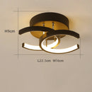 DecorBites™ LED Ceiling Light for Modern Indoor Lighting in Minimalist Style