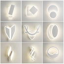 DecorBites™ LED Wall Lamps: Modern Spin Design for Bedroom, Hall, Living Room - 90-260V