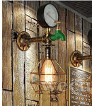 DecorBites™ Industrial Retro Wall Light: Steam Punk Lighting Fixtures for Home Decor