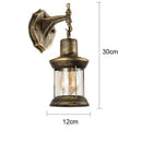 DecorBites™ Industrial Glass Wall Lamp for Bedside Bedroom, Bar, Cafe, Aisle, and Stairway