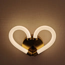 DecorBites™ Acrylic Ring LED Wall Lamp for Modern Indoor Decor, Living Room Bedroom Lighting