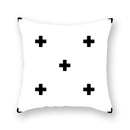 DecorBites™ Black Geometric Cushion Cover | Decorative Sofa Pillow Cases | Living room Throw Home Decor