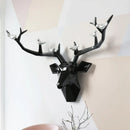 DecorBites™ Deer Head Wall Decor Sculpture | Modern Abstract Animal Statue for Home Decor