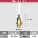 DecorBites™ Glass Pendant Lights for Home Art Decor and Coffee Bar, Nordic Style Kitchen Island Lighting.