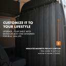 SPRINTER HEADLINER SHELF WITH L TRACK 2019+