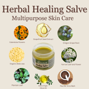 Healing Salve Made with Calendula and Plantain,Unscented